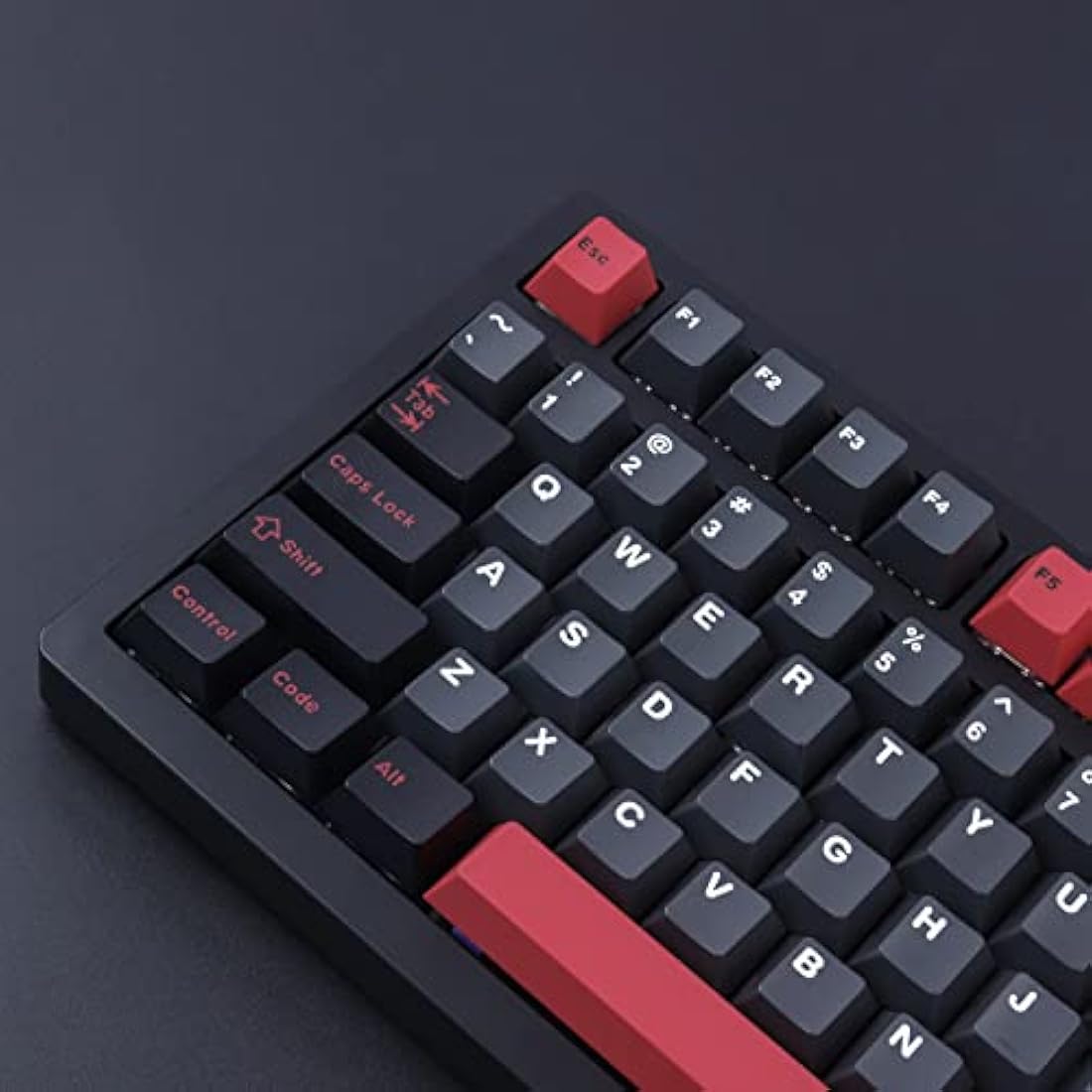 Evil Dolch Keycaps Double Shot 170 Keys Cherry Profile ABS Keycaps for MX Switches ISO/ANSI Layout Mechanical Keyboard