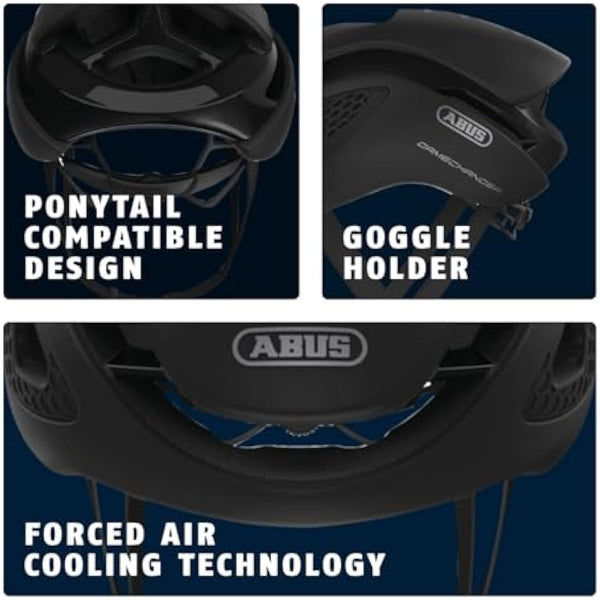 ABUS GameChanger Racing Bike Helmet - Aerodynamic Cycling Helmet with Optimal Ventilation for Men and Women