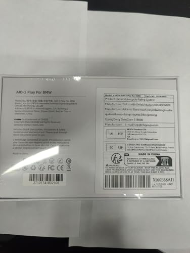 AIO-5 Lite Motorcycle Carplay Android Auto GPS Navigation System, BSD, STARVIS HDR 5" LCD, 60FPS,5G Wi-Fi BT, IP67 Waterproof, Support Siri Google Assistant, 24H Parking Mode, Dedicated App