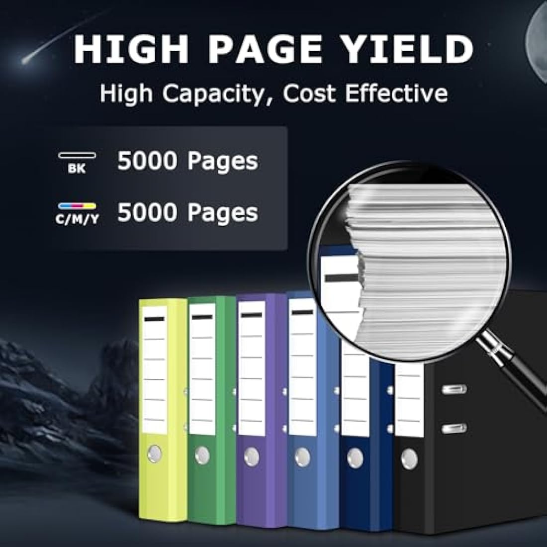 DOUBLE D T9451 Ink Cartridges Compatible with Epson T9451 T9452 T9453 T9454 Work for Epson WorkForce Pro WF-C5710DWF WF-C5790DWF WF-C5210DW WF-C5290DW WF-C5710 WF-C5790 (T9451-T9454 = 4PK)