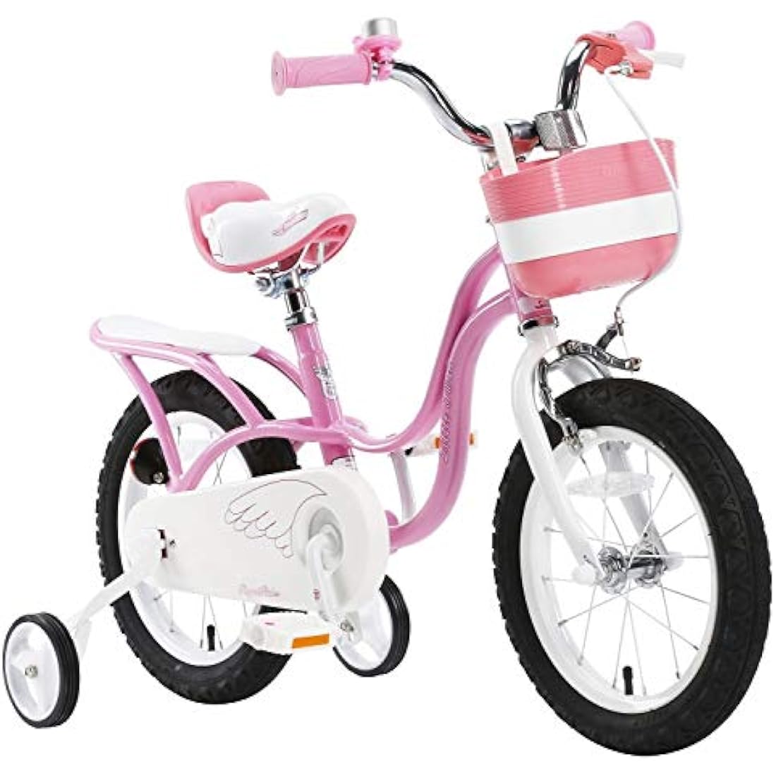 RoyalBaby pink swan girl’s kids children bike in size 14