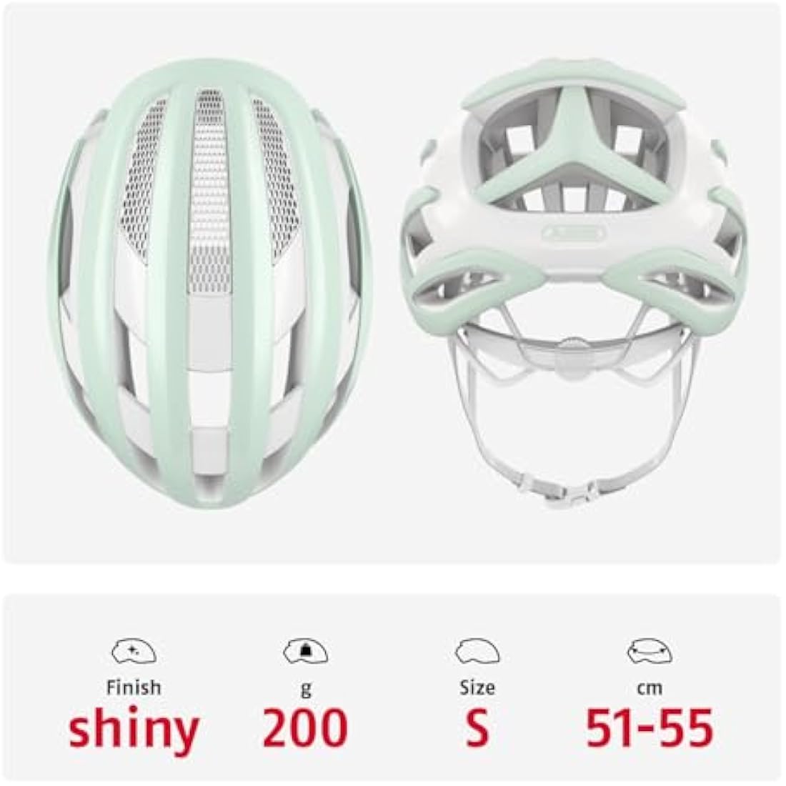 ABUS AirBreaker Racing Bike Helmet - High-End Bike Helmet for Professional Cycling - Unisex, for Men and Women