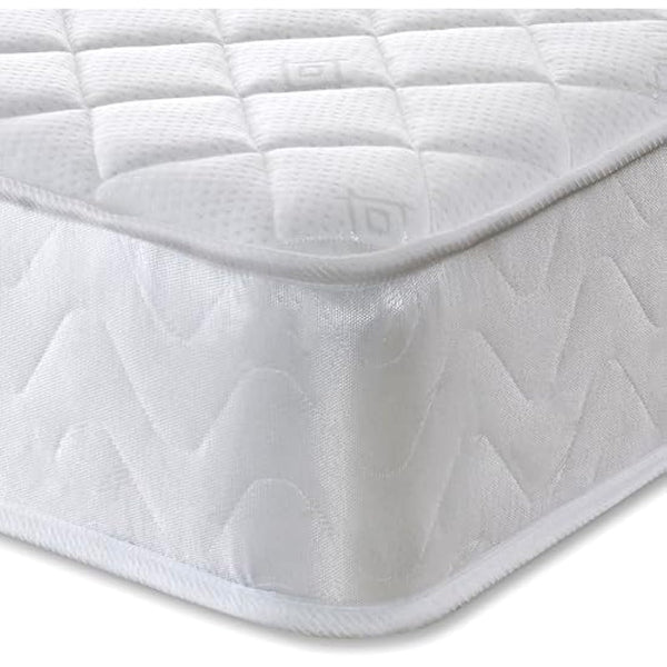 eXtreme comfort ltd Flame Essentials European Single Mattress (90x200cm) | Foam-Free Bonnell Spring | Cooltouch Breathable Cover | Plush Comfort Support | 18cm Deep Value Mattress | UK Made