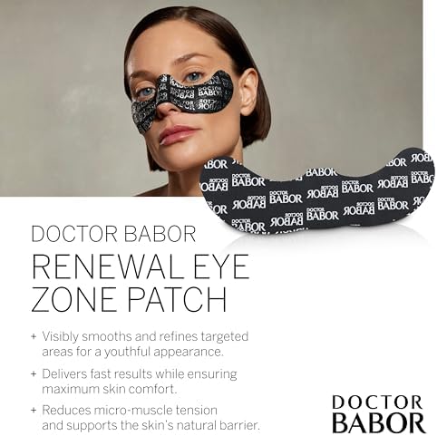 DOCTOR BABOR Renewal Eye Zone Patches | Luxurious Anti-Ageing Eye Care with Triple Pro-Retinol | Smoothes & Strengthens the Eye Area for Visibly Younger Skin | Vegan | 5 Eye Patches