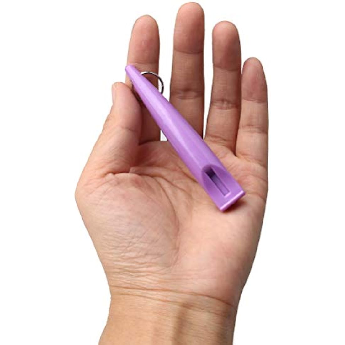 kuou 4 Pcs Professional Dog Whistles, Dog Training Whistle High Pitch Plastic Dog Whistles With Lanyard Keychain for Barking & Recall