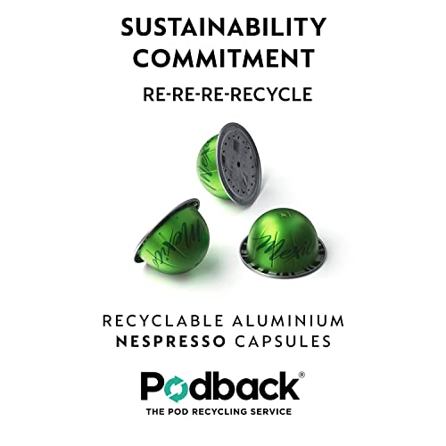 Nespresso Vertuo Pop Coffee Machine by De'Longhi, Over 30 Varieties of Pods, Compact Footprint, Americano, Starter Capsule Set Included, ENV90.P, Pink