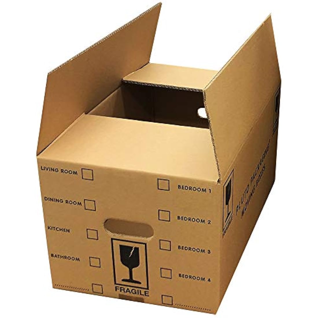 40 x Large Pack Of Strong Cardboard Boxes 47cm x 31.5cm x 25cm 44 litres Packing Shipping House Moving Box