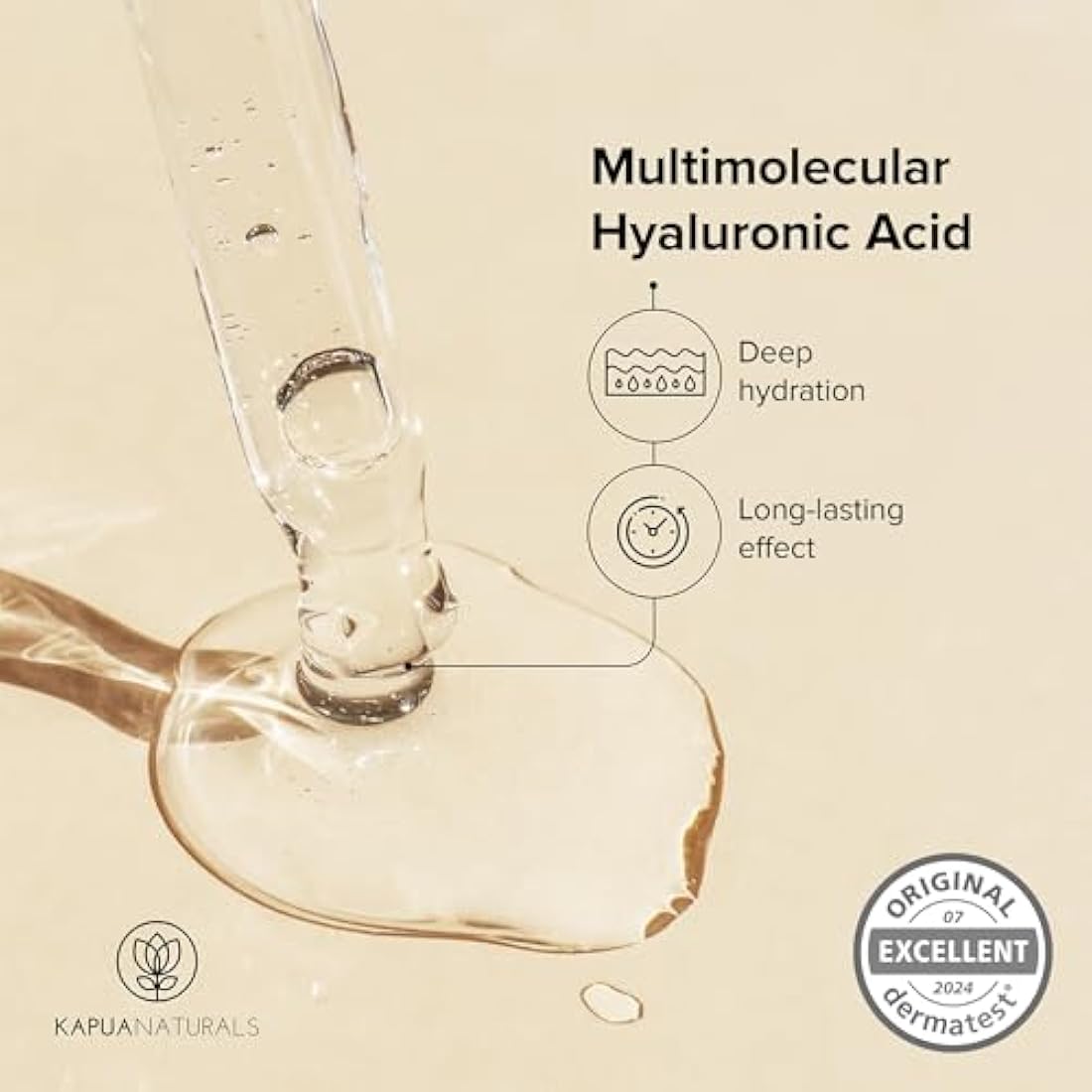 Hyaluronic Acid Face Cream High Dose 100ml + Argan Oil + Aloe Vera + Coconut Oil • 100% Vegan • Natural Cosmetics Made in Germany ✓ Anti-Wrinkle Cream ✓ Moisturizing Anti-Aging Day & Night Cream
