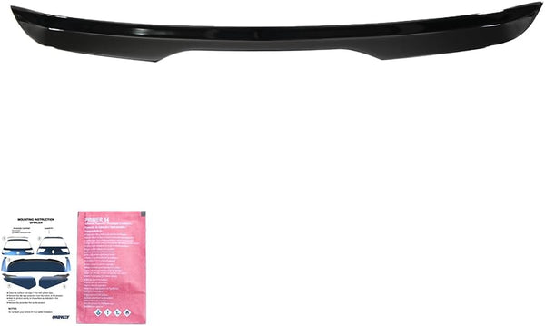 Oneway Roof Spoiler (Cap) compatible with BMW iX M-Pack i20 2021- - Gloss black