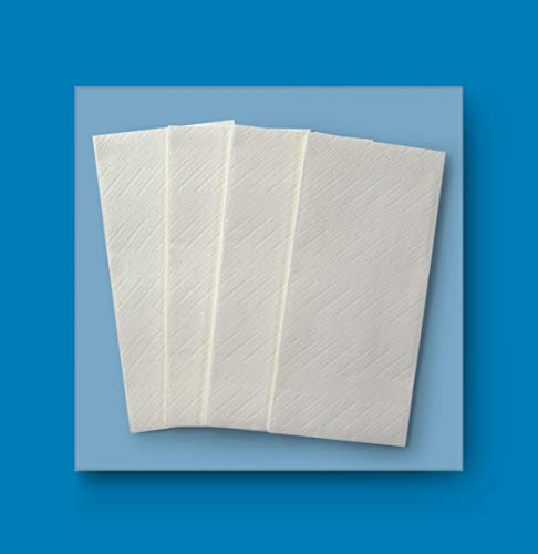 AmazonCommercial Singlefold (V-Fold / ZZ-Fold) Paper Hand Towels, 2-ply Pure Cellulose, 3990 Sheets (15 packs of 266), Sheet Size: 22 x 21 cm, H3 Dispenser Compatible