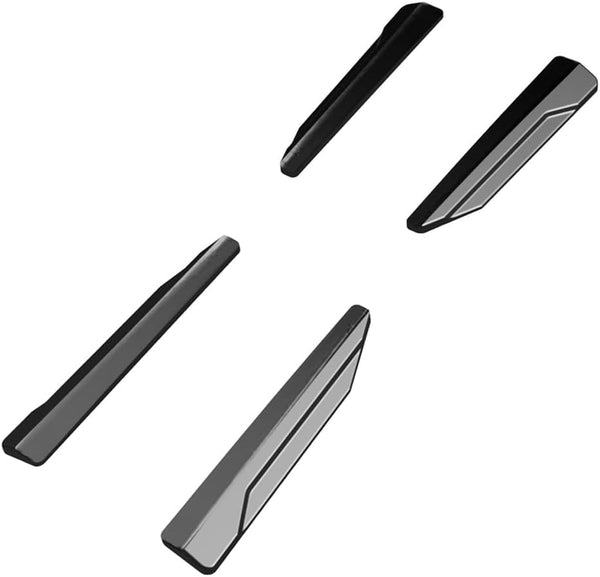 Oneway Set Side Skirts compatible with Audi A6 S-Line/S C8 (Sedan/Avant) 2018- - Gloss black