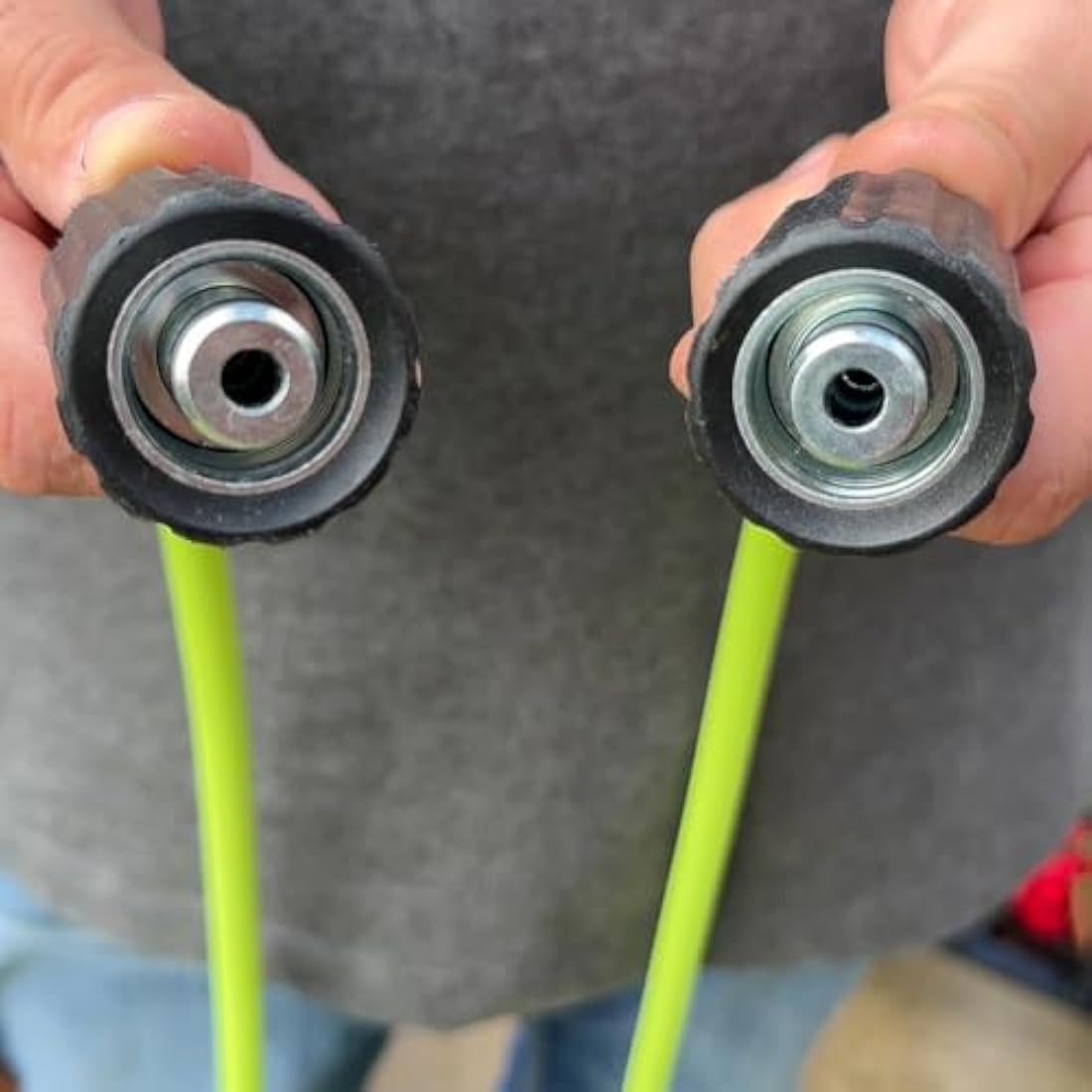 Flexzilla HFZPW36450M-E 3600 PSI, 1/4 in. x 50' Pressure Washer Hose, ZillaGreen