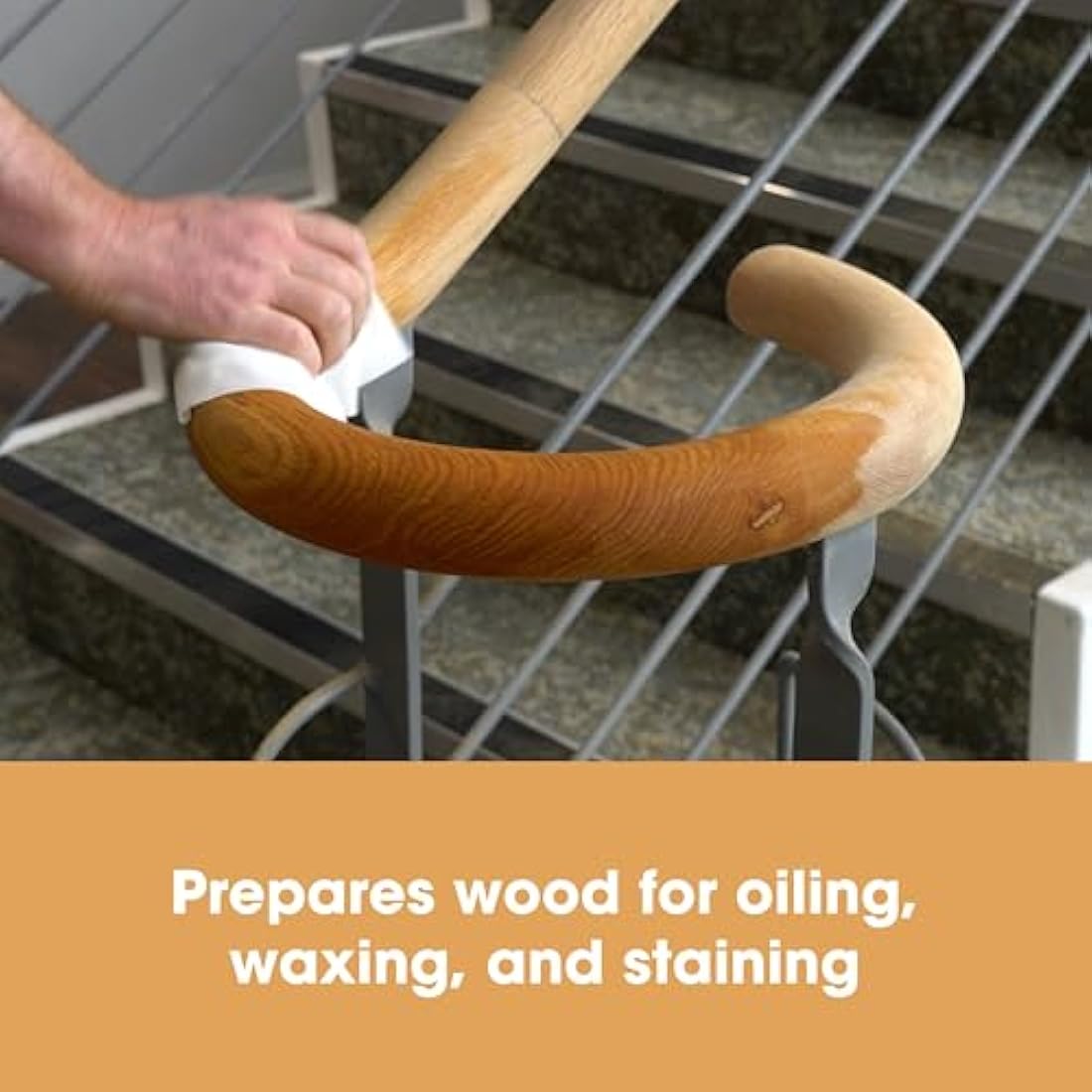 Furniture Clinic Wood Cleaner (250ml) | Restore & Clean Wooden Floors, Furniture, Blinds, Doors, Decking and Many other Wood Surfaces - Easily Remove Wax & Polish Build up, Grease and Grime