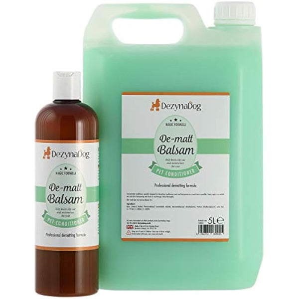 DezynaDog Magic Formula De-Matt Balsam Detangling Pet Conditioner, 5 Litre