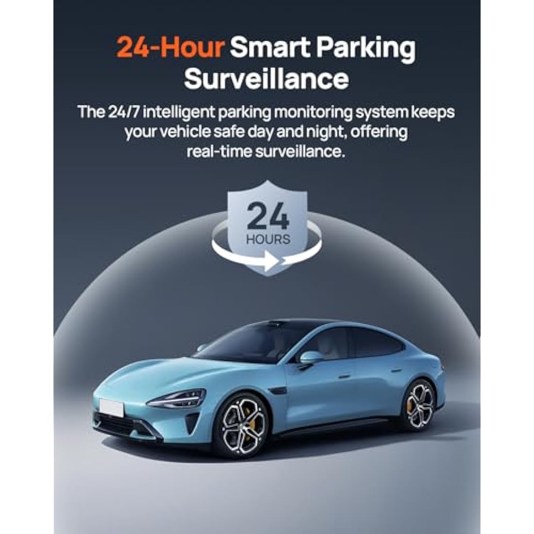 70mai 4G Hardwire Kit UP04 for Dash Cam A510, A810, Omni, 4K Omni, 24H Smart Parking Surveillance, Real-Time Monitoring, Instant App Alerts, GPS-Enabled Car Locator