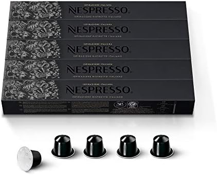 Nespresso Caffe 50 x Ristretto Capsules - Original