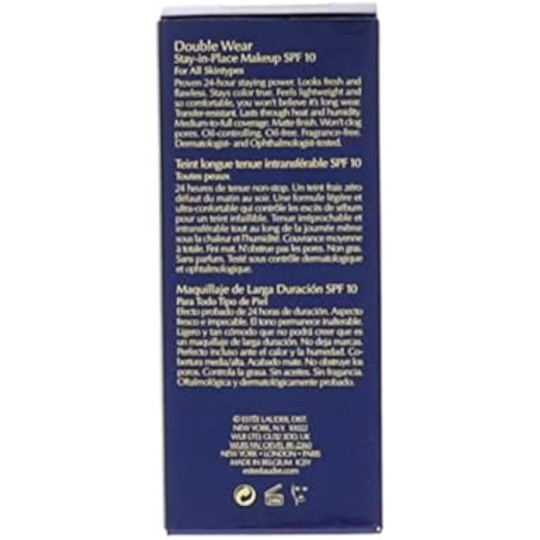 Estée Lauder Double Wear Stay in Place Foundation Spf 10 1C0 Shell 30 ml