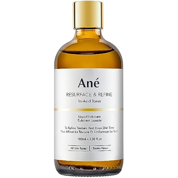 Ané Tranexamic, Aha and Bha Hydrating Acid Toner and Liquid Exfoliant to Clarify, Brighten and Even Skin Tone - 100ml, Vegan.