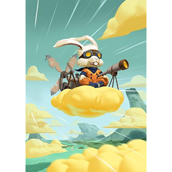 Iello | Bunny Kingdom in the Sky Expansion | Board Game | Ages 14+ | 2-5 Players | 45 Minutes Playing Time