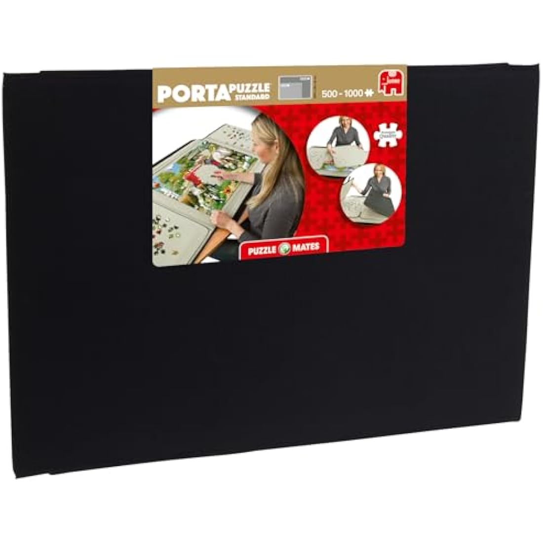 Porta Puzzle Original - Large Puzzle Mat & Board, 2 Sorters & Organisers - Portable, Lightweight & Easy to Store Non-Slip Felt Jigsaw Mat - Up to 1000 Pieces Porta Puzzle Board - 57x 80cm