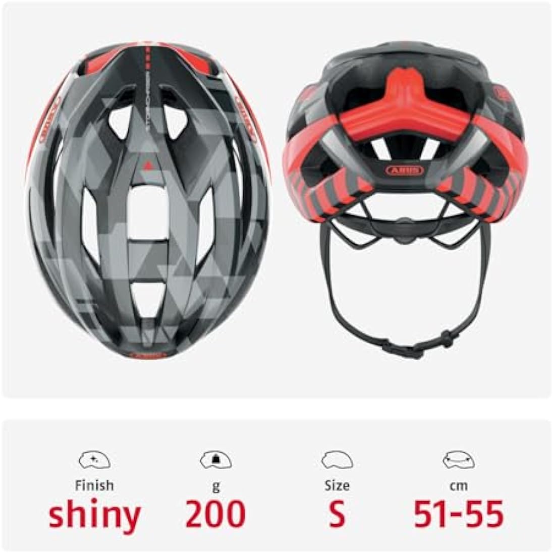 ABUS StormChaser road bike helmet - Lightweight and comfortable for professional cycling for men and women