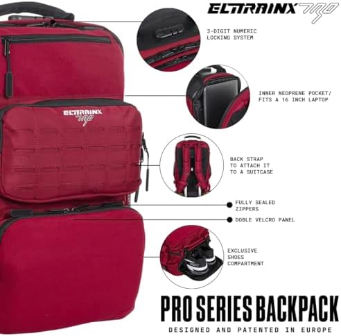 ELITRAINX Elitex Training Tactical Backpack 45L PRO Rain Repellent with Thermal Pocket, Shoe Compartment, Safety Closure, Sealed Zippers, Portable Compartment