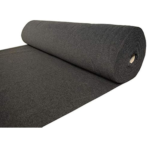 Anthracite Grey 4 Way Stretch Camper Van Lining Conversion Carpet Trim 5m Bundle