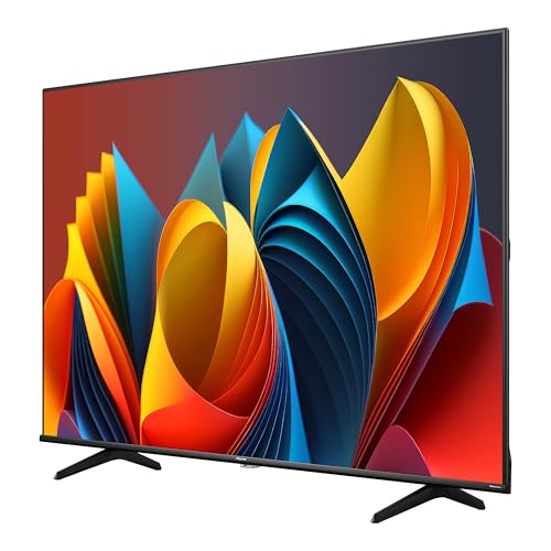 Hisense 55 Inch 4K QLED Smart TV 55E77NQTUK - Quantum Dot Colour, 4K AI Processor, Dolby Vision Atmos, Smooth Motion, Sports Mode, Vidaa OS with Freely, Youtube, Netflix and Disney+ (2024 Model)