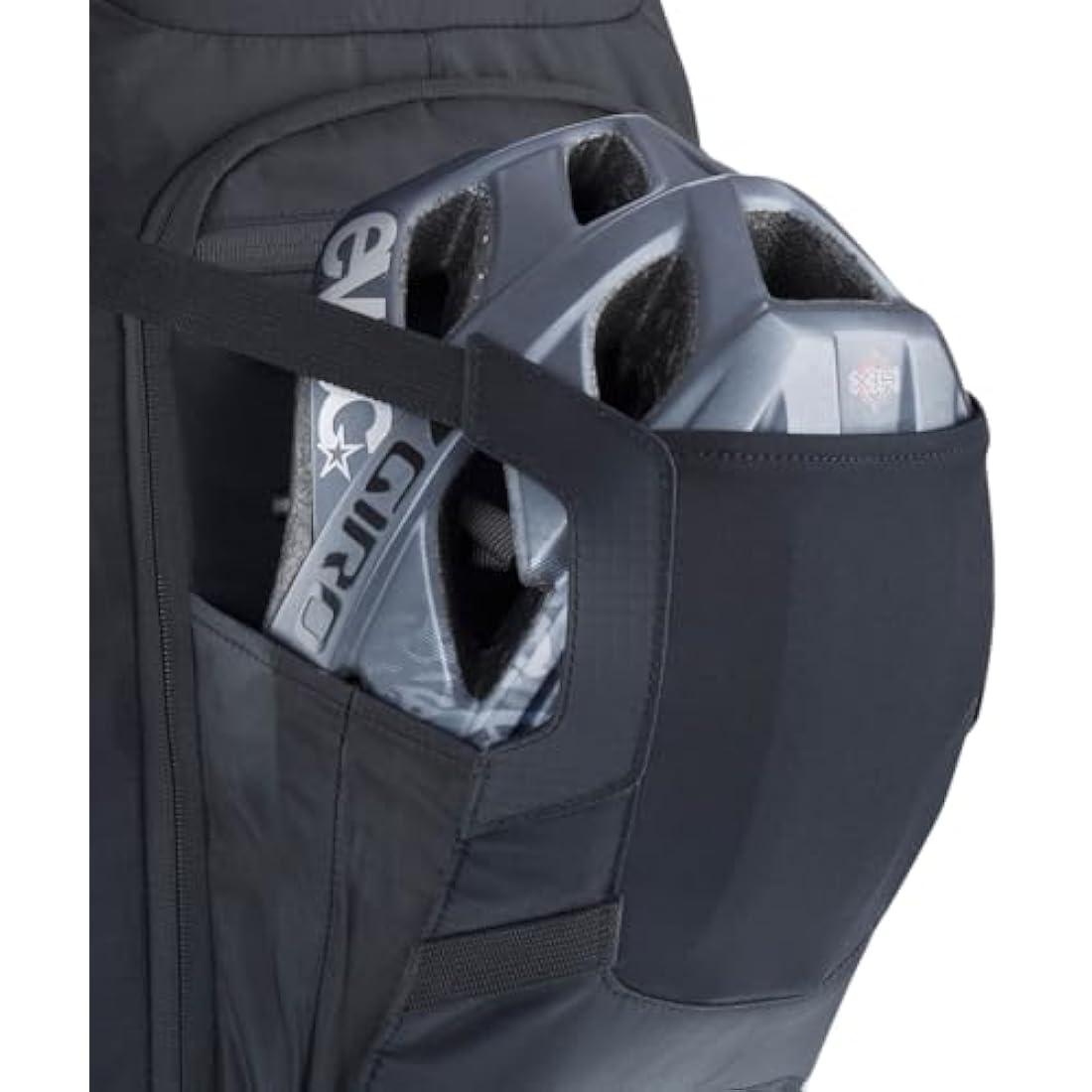 EVOC FR ENDURO BLACKLINE 16L Back Protector, Cycling backpack for Bike Tours & Trails (Size: S, LITESHIELD back protector TÜV/GS certified, ergonomic LITESHIELD SYSTEM AIR), Black