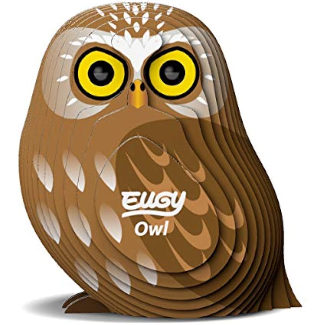 EUGY Eco-Friendly 3D Paper Puzzle (Owl)