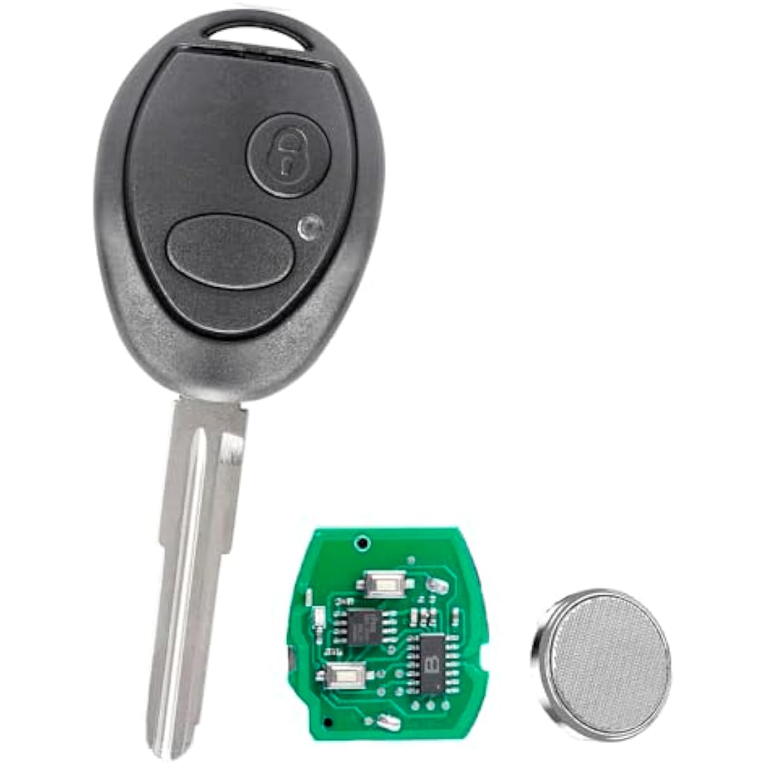 433MHZ 2 Buttons Car Key Fob For Land Rover Discovery 2 TD4 TD5 with ID73 Chip For D-iscovery 2 Remote Control LR Key N5FVALTX3