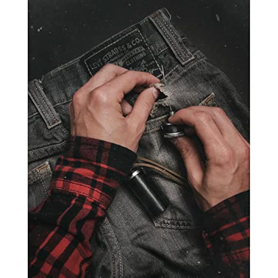 EXOTAC ripSPOOL Field Repair Kit (Olive Drab)