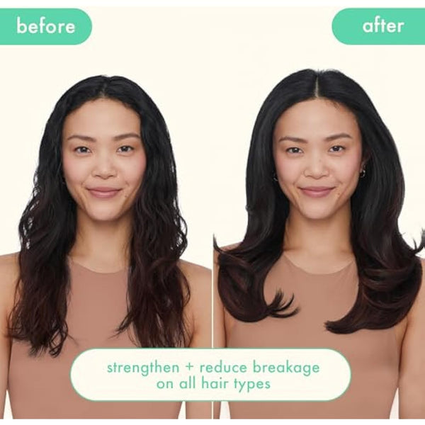 amika the kure intense strength repair hair mask - strengthening hair care for dry, damaged strands - rich deep conditioner enriched with bond fortifying technology to help reduce breakage (250 ml)