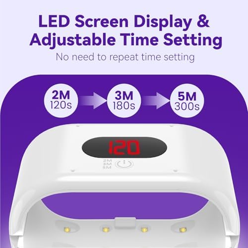 ISTOYO Two-Sided UV Light for Resin with Digital Display, Longer Time Setting(2m,3m,5m), Split Usagable, Large UV Lamp for Curing Resin Molds, Jewelry Making, DIY Craft