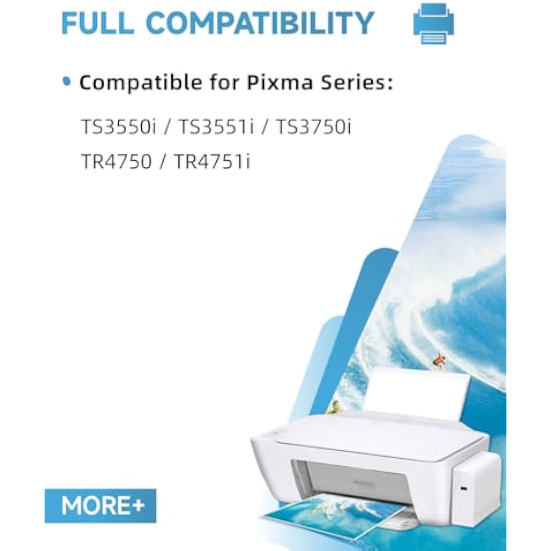 INKYEAH PG-575 / CL-576 XL Ink Cartridges Replacement for Canon 575 576 Genuine Ink Cartridges, PG-575XL CL-576XL, Printer Ink 575 576 XL for Pixma TS3550i TS3551i TS3750i TR4750i TR4751i