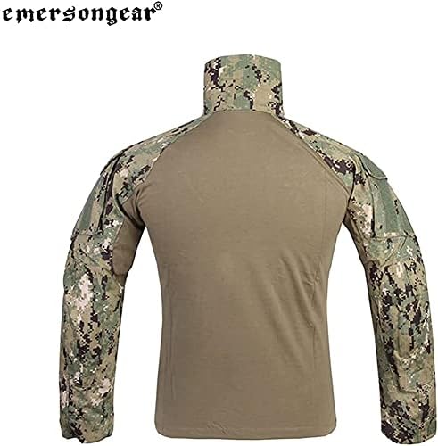 EMERSONGEAR Men's Tactical Shirt,Gen3 Airsoft Combat Army Paintball Quick Dry Long Sleeve BDU T-Shirt Top