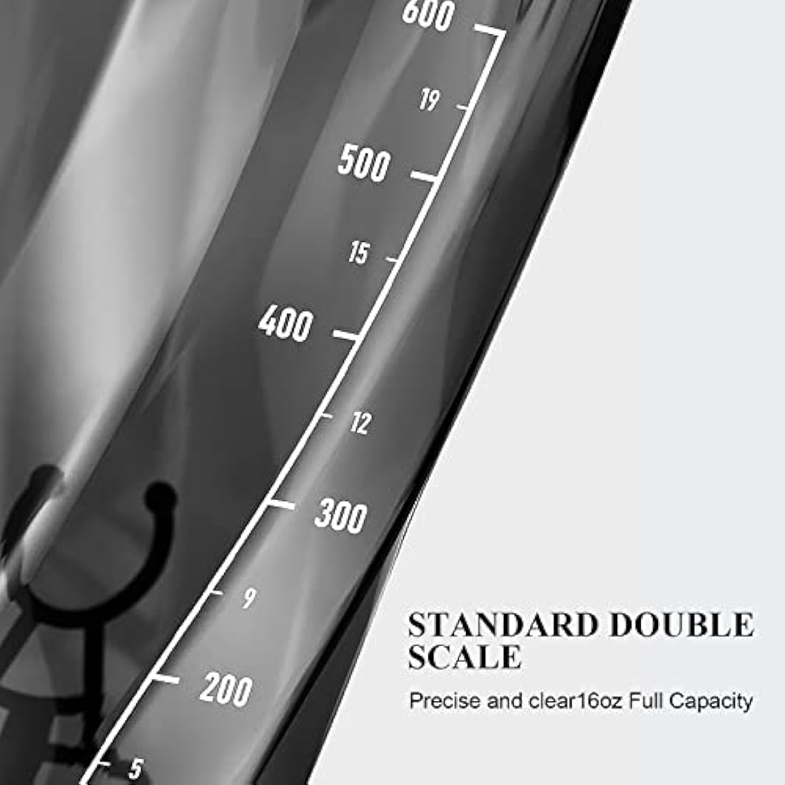 HIYAA Electric Protein Shaker Bottle, 16 oz Rechargeable Vortex Portable Electric Mixer, BPA Free, Shaker Cups for Protein Shakes and Meal Replacement Shakes, Perfect Gym Gift for Men Women, Black