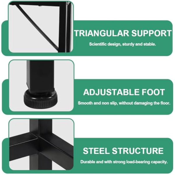 FURWOO Slim Console Table for Hallway Industrial Compact Display Table Sofa Table for Small Spaces(Rustic Brown)