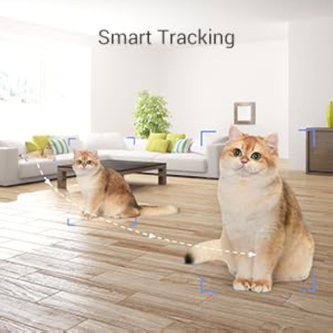 EZVIZ CP1 Pro 2K Indoor Security Camera Wifi, 2.4Ghz Baby Monitor Wireless with Call Button, 512GB Supports, 360° Pan Tilt, Smart Colour Night Vision, Auto Tracking, Two-Way Audio, Sleep Mode