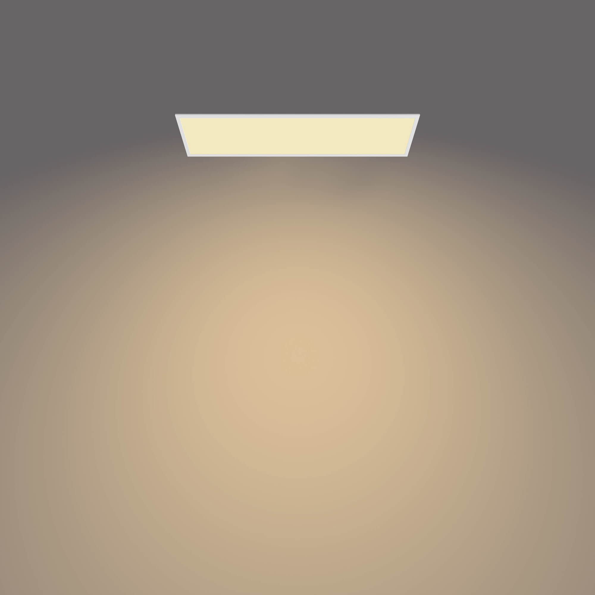 Philips LED Panel Rectangle Ceiling Light SceneSwitch Dimmable 2700K 36W [Warm White - White]. for Indoor Lighting, Livingroom and Bedroom