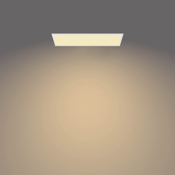 Philips LED Panel Rectangle Ceiling Light SceneSwitch Dimmable 2700K 36W [Warm White - White]. for Indoor Lighting, Livingroom and Bedroom