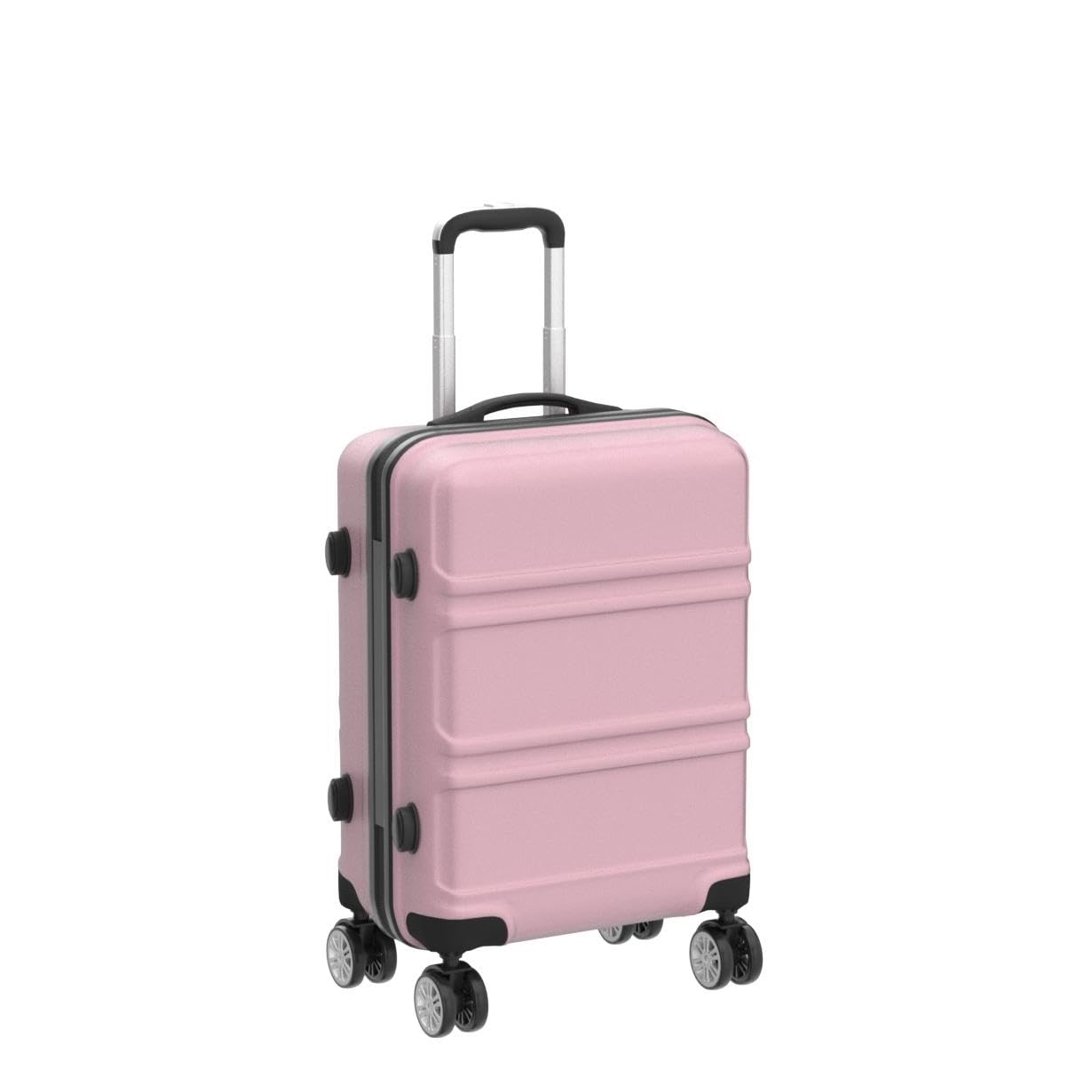 Kono Fashion Hand Luggage Lightweight ABS Hard Shell Trolley Travel Suitcase