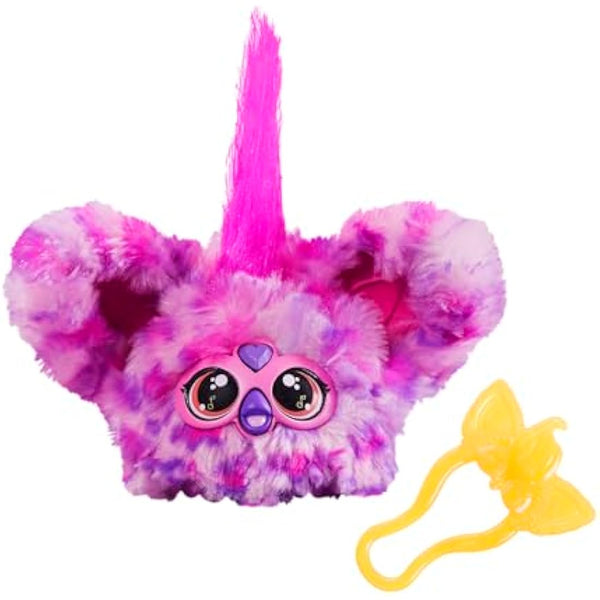 Furby Furblets Hip-Bop Mini Electronic Plush Toy, Pink