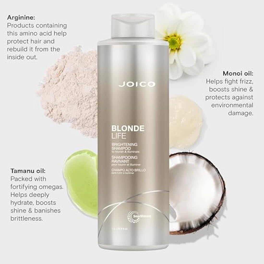 Joico Blonde Life Brightening Shampoo for Unisex 33.8 oz Shampoo