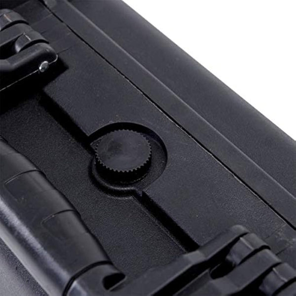 MEIJIA Portable Rolling Waterproof All Weather Hard Rifle Case with Wheels,Customizable Fit Foam Included