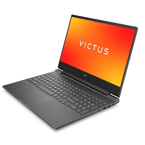 HP Victus 15.6" Gaming Laptop, AMD Ryzen 5-8645HS, 8 GB RAM, 512 GB SSD, NVIDIA GeForce RTX 2050 Graphics, FHD IPS Display, Up to 6 hrs 15 battery, Win 11, Mica Silver, 15-fb2002sa