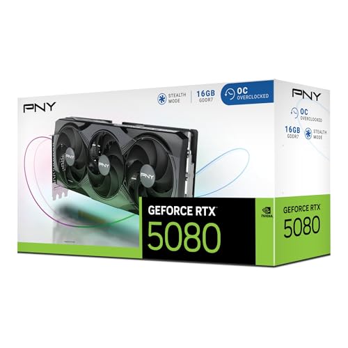 PNY GEFORCE RTX™ 5060 Ti 8GB ARGB Overclocked Triple Fan DLSS 4