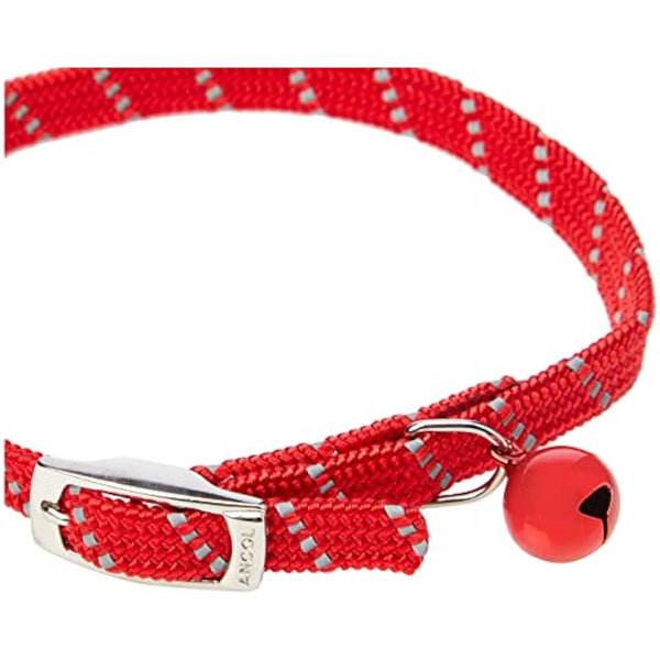 Ancol Softweave Cat Collar - Red