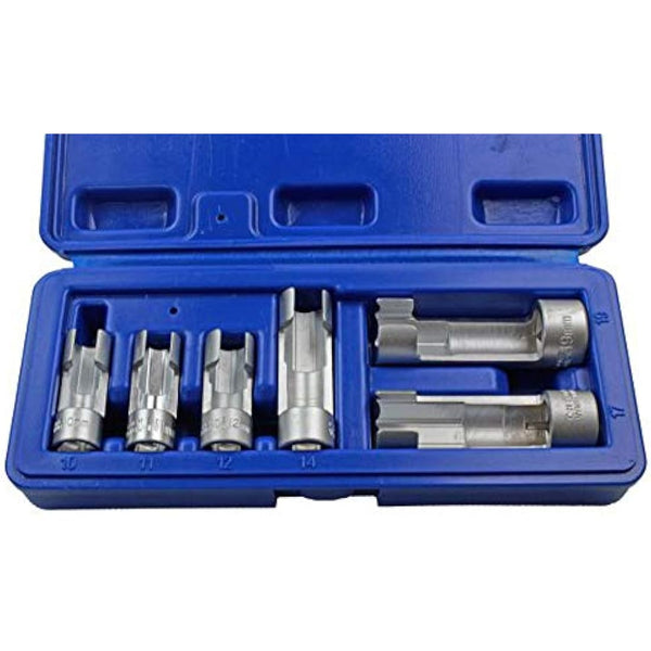 US PRO 6pc Difficult Access Sockets 3/8 + 1/2'' Drive 10mm-19mm - ABS Sensor