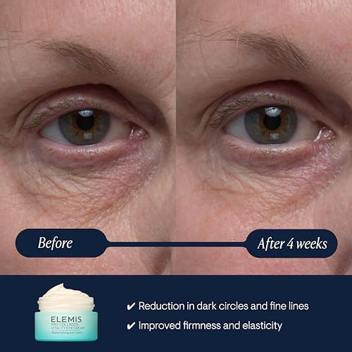 ELEMIS Pro-Collagen Eye Treatment, Eye Revive Mask, Vitality Eye Cream, Under Eye Gel Mask – Anti-Aging, Hydrating & Brightening Skincare for Puffiness, Dark Circles & Fine Line